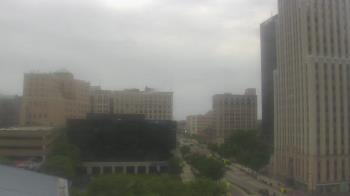 Weather camera view of Akron-Summit County Public Library.