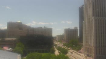 Weather camera view of Akron-Summit County Public Library.