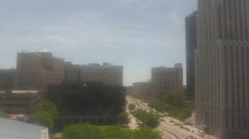 Weather camera view of Akron-Summit County Public Library.