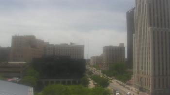 Weather camera view of Akron-Summit County Public Library.