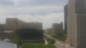 Weather camera view of Akron-Summit County Public Library.