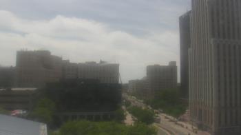 Weather camera view of Akron-Summit County Public Library.