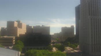 Weather camera view of Akron-Summit County Public Library.