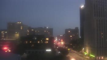 Weather camera view of Akron-Summit County Public Library.