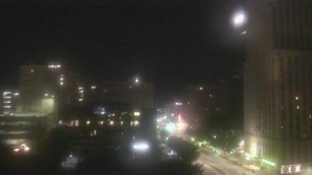Weather camera view of Akron-Summit County Public Library.