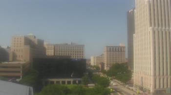 Weather camera view of Akron-Summit County Public Library.