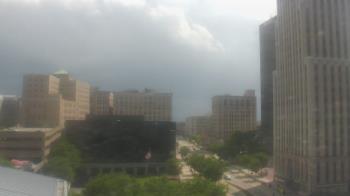 Weather camera view of Akron-Summit County Public Library.