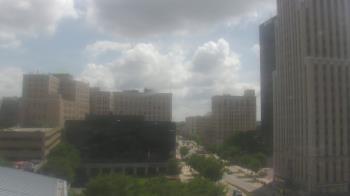 Weather camera view of Akron-Summit County Public Library.
