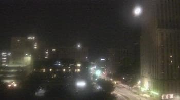 Weather camera view of Akron-Summit County Public Library.