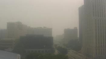 Weather camera view of Akron-Summit County Public Library.
