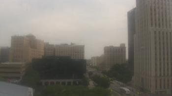Weather camera view of Akron-Summit County Public Library.