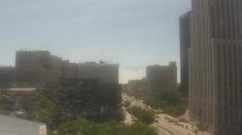 Weather camera view of Akron-Summit County Public Library.