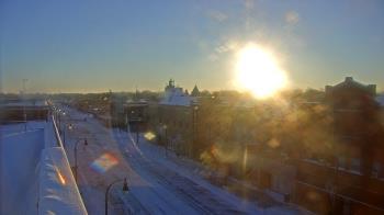 Weather camera view of Security State Bank.