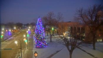 Weather camera view of Security State Bank.