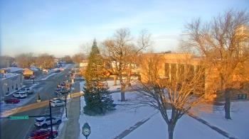 Weather camera view of Security State Bank.
