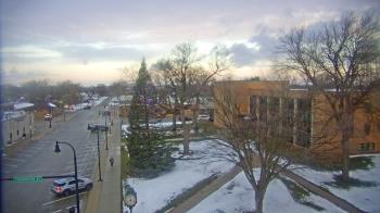 Weather camera view of Security State Bank.