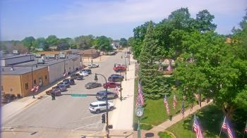 Weather camera view of Security State Bank.