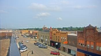 Weather camera view of Security State Bank.