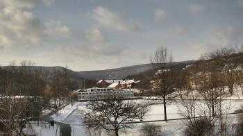 Weather camera view of Penn State University Altoona Campus.