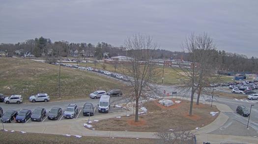 Weather camera view of Andover SHS.