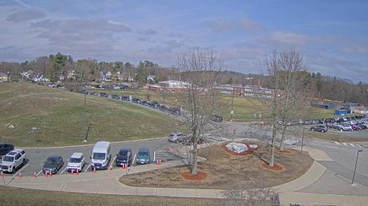 Weather camera view of Andover SHS.