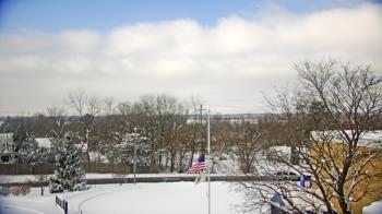 Weather camera view of Grass Lake School District 36.