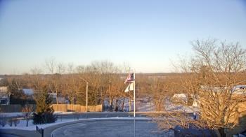 Weather camera view of Grass Lake School District 36.