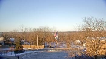 Weather camera view of Grass Lake School District 36.