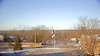 Weather camera view of Grass Lake School District 36.