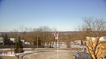 Weather camera view of Grass Lake School District 36.