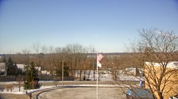 Weather camera view of Grass Lake School District 36.