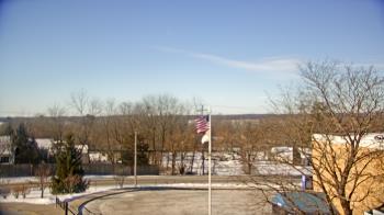 Weather camera view of Grass Lake School District 36.