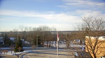 Weather camera view of Grass Lake School District 36.