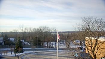 Weather camera view of Grass Lake School District 36.