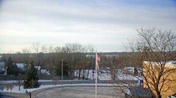 Weather camera view of Grass Lake School District 36.