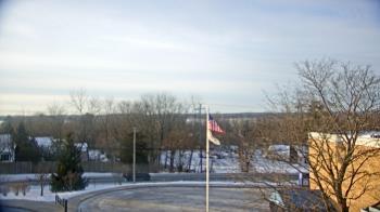 Weather camera view of Grass Lake School District 36.