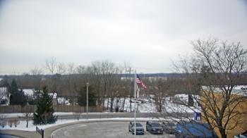 Weather camera view of Grass Lake School District 36.