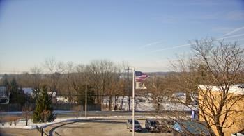 Weather camera view of Grass Lake School District 36.