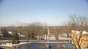 Weather camera view of Grass Lake School District 36.