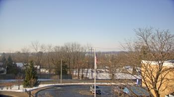 Weather camera view of Grass Lake School District 36.