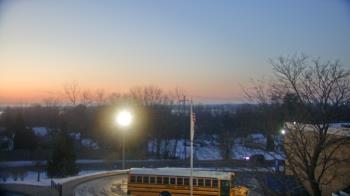 Weather camera view of Grass Lake School District 36.