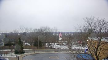 Weather camera view of Grass Lake School District 36.