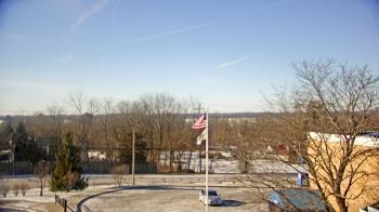 Weather camera view of Grass Lake School District 36.