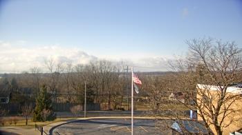 Weather camera view of Grass Lake School District 36.