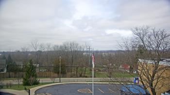 Weather camera view of Grass Lake School District 36.