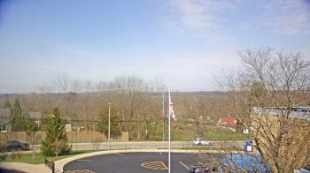 Weather camera view of Grass Lake School District 36.