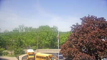 Weather camera view of Grass Lake School District 36.