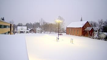 Weather camera view of Antwerp Primary School.
