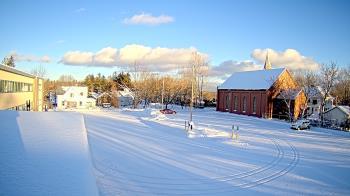 Weather camera view of Antwerp Primary School.