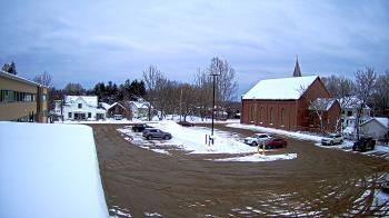 Weather camera view of Antwerp Primary School.